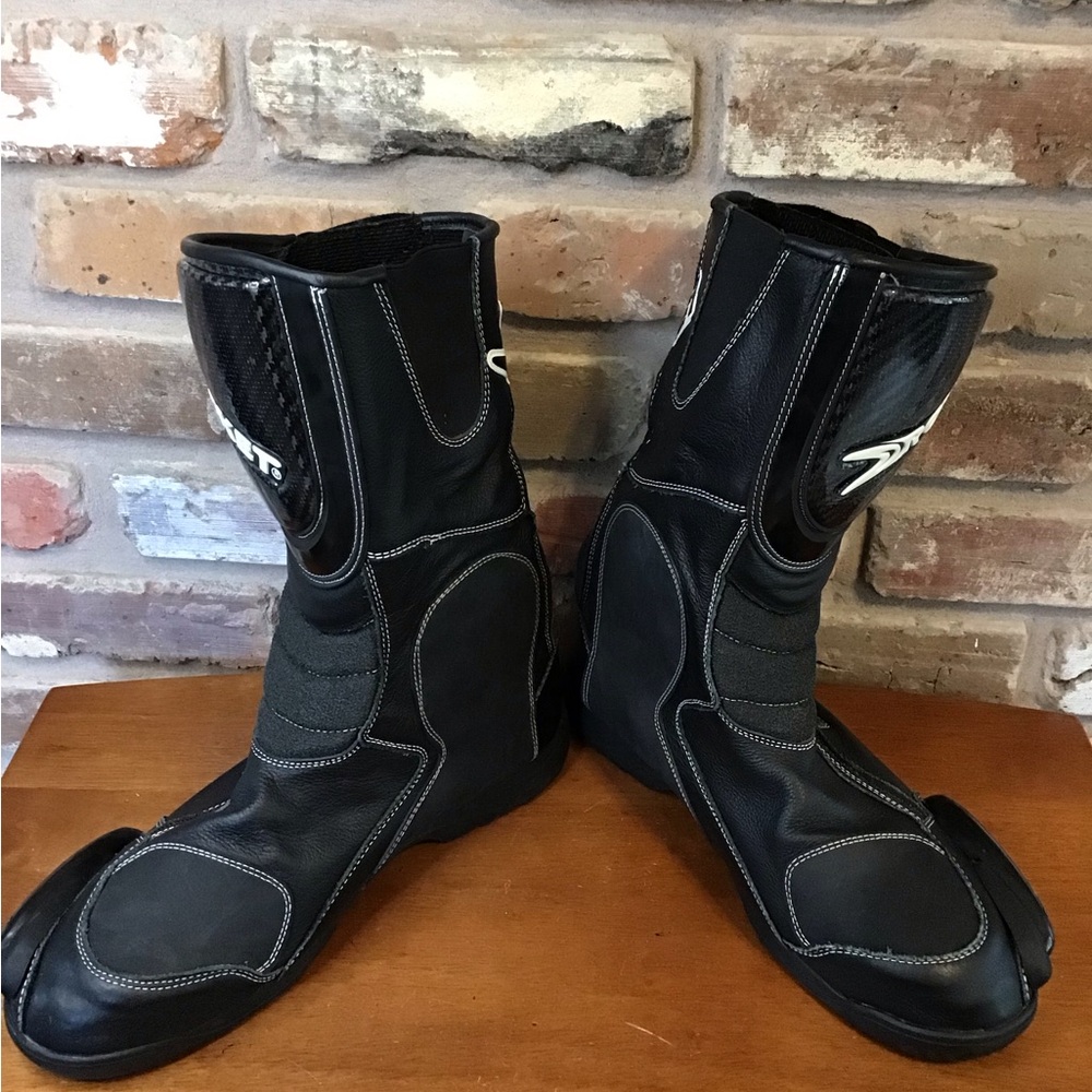 JOE ROCKET Black Motorcycle Racing Boots 9 - Picture 6 of 10